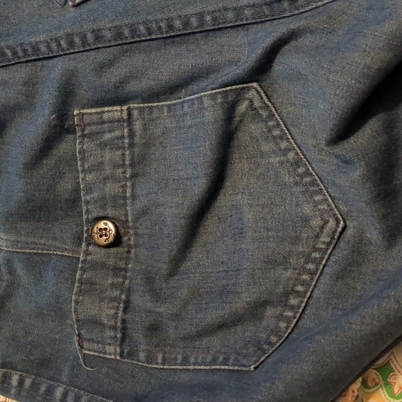 Vintage 1970 Seafarer U.S. Naval Navy Wide Leg Trouser Jean size ~6-8 Sailor - Picture 7 of 11